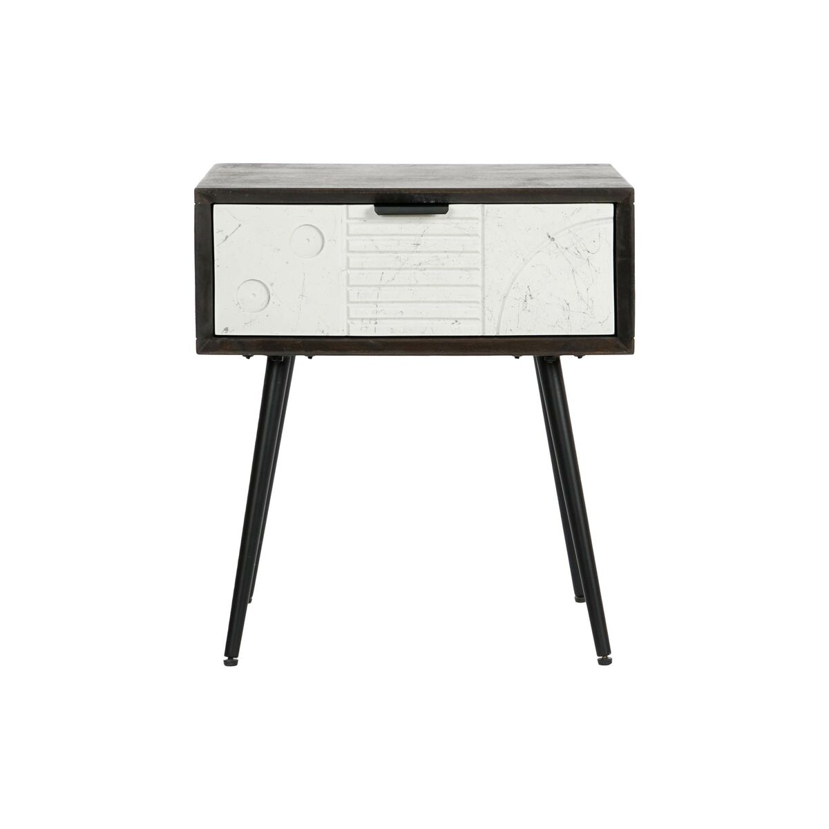DKD Home Decor Metal Night Table (Revised A)-2