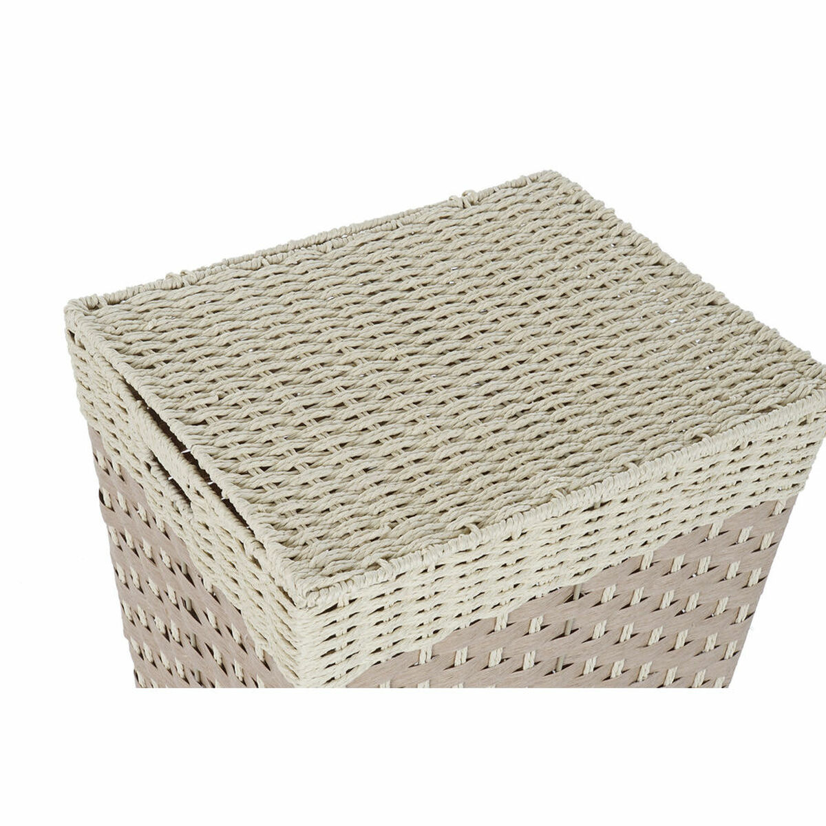 DKD Home Decor Natural 50 L Wicker Basket (Revised A)-2