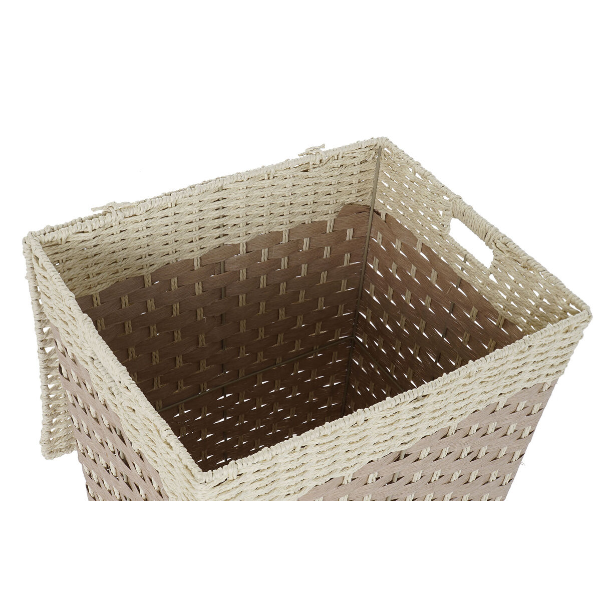 DKD Home Decor Natural 50 L Wicker Basket (Revised A)-3