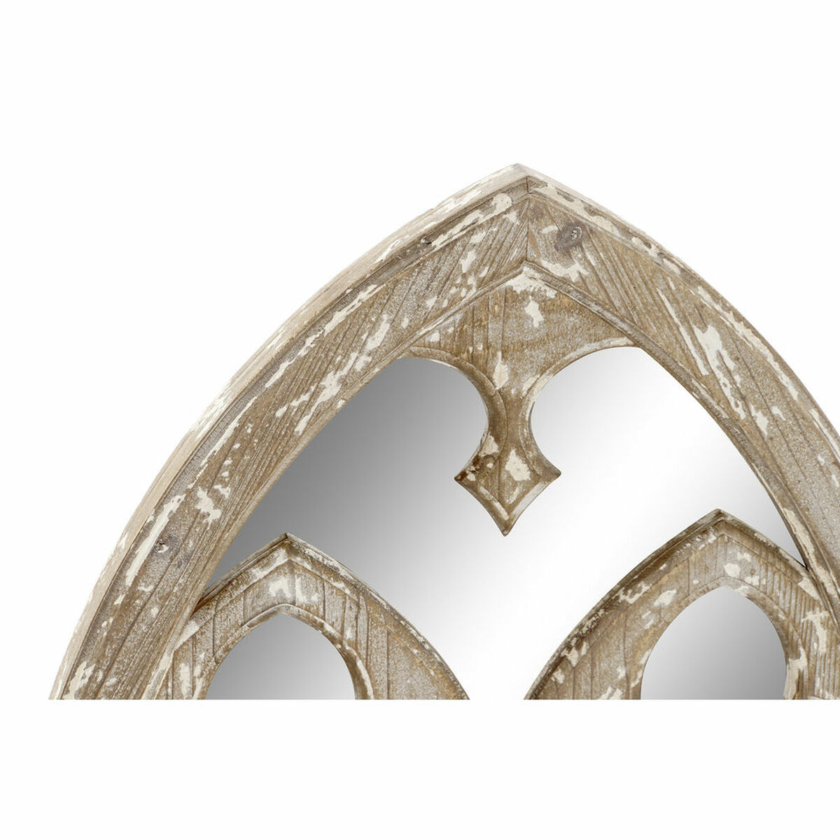 Настенное зеркало DKD Home Decor Белый Vintage (Пересмотрено B)-2