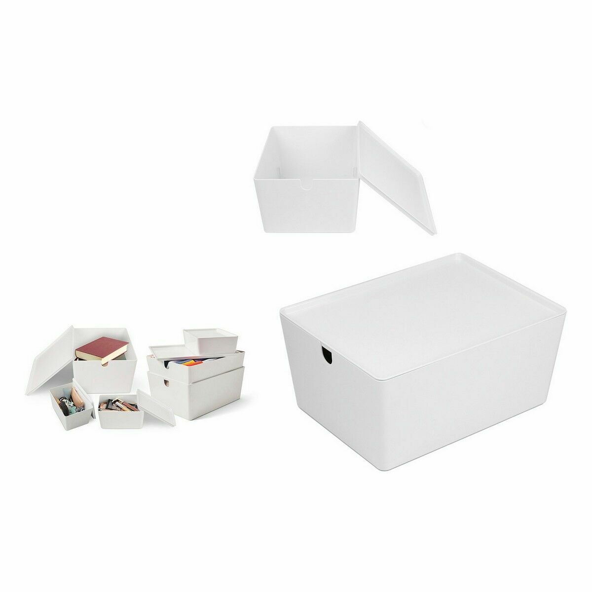 Confortime Stackable Organizer Box With Cover (Revised A)-2