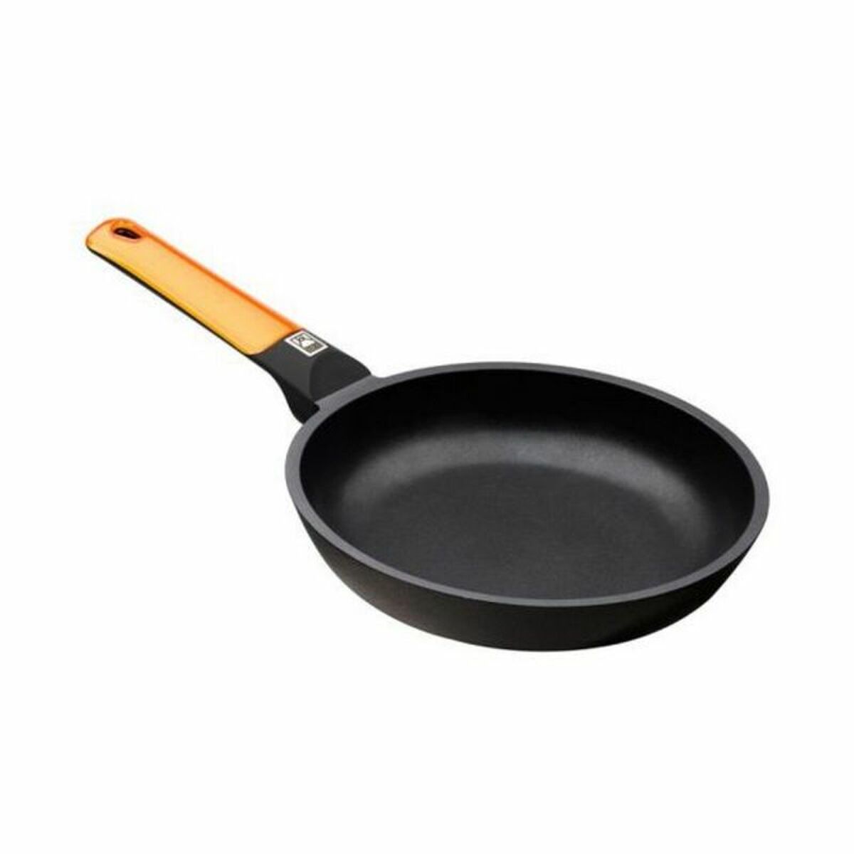 Kızartma Tavası BRA A281224 Α 24 cm TEFLON Siyah Turuncu Alüminyum Dövme Alüminyum 24 cm