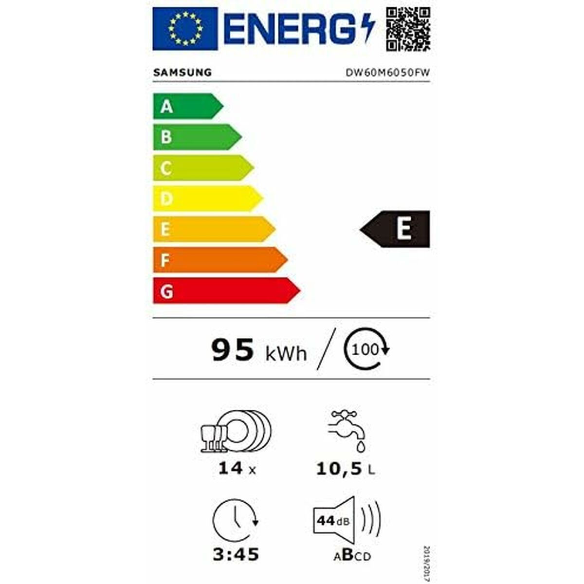 Посудомоечная машина Samsung DW60M6050FW Белый 60 cm-7