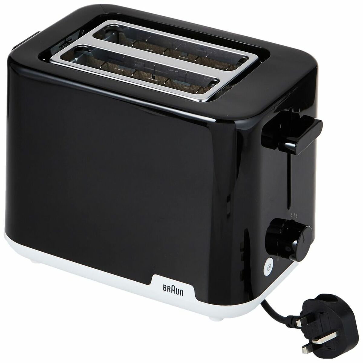 Тостер Braun HT 1010 BK 900 W Чёрный/Серебристый-3