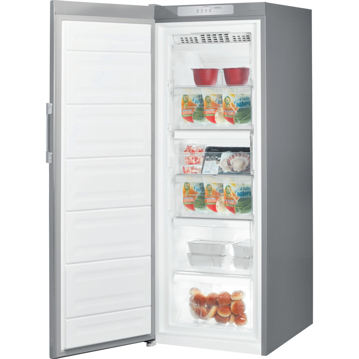 Морозильная Камера Indesit UI6 F1T S1 Сталь (167 x 60 cm)-3
