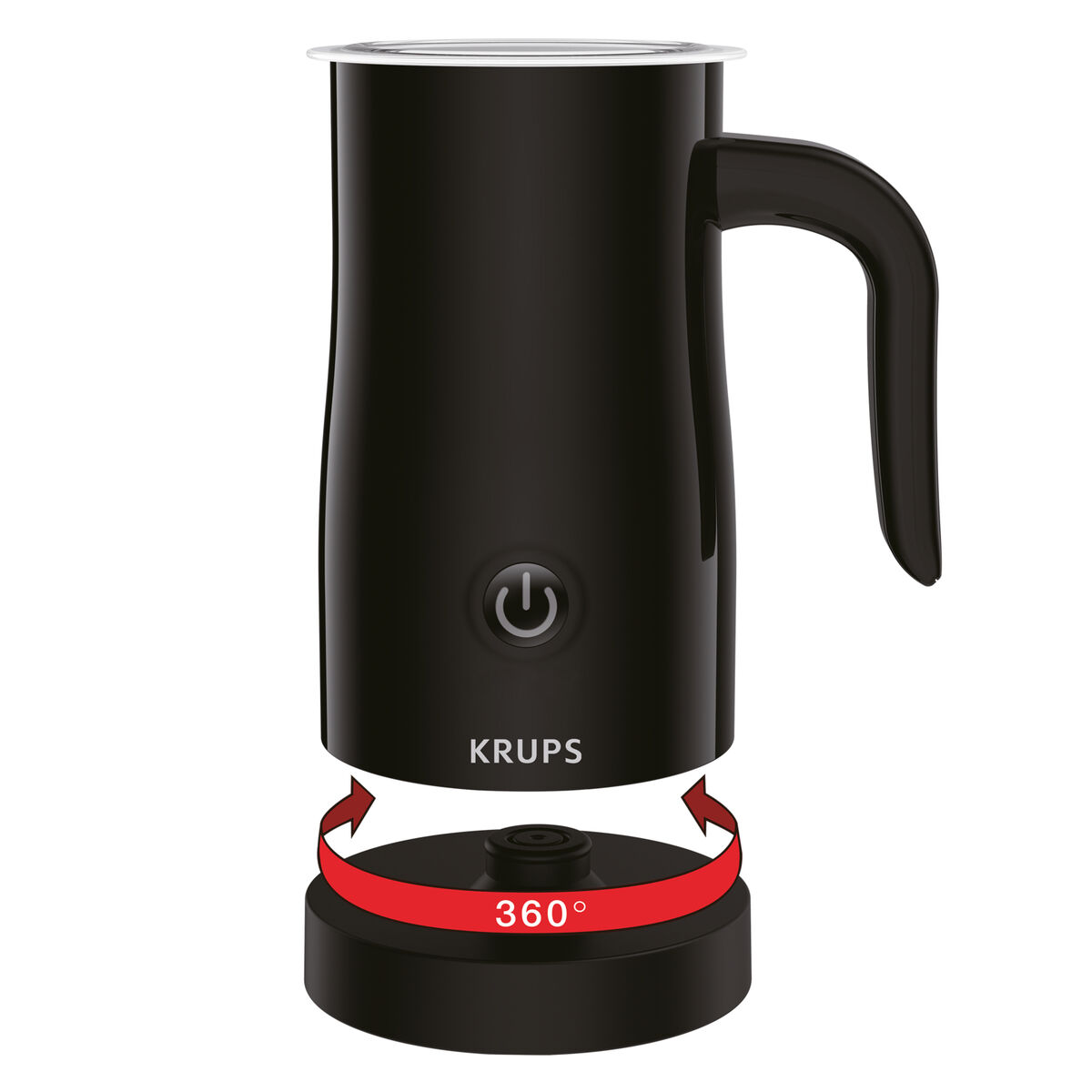 Взбиватель молочной пены Krups XL1008 Чёрный 500 W 150 ml-5