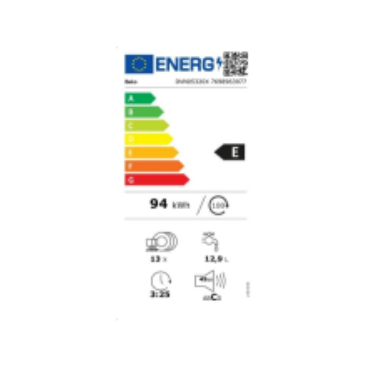 Посудомоечная машина BEKO DVN05320X 60 cm (60 cm)-3