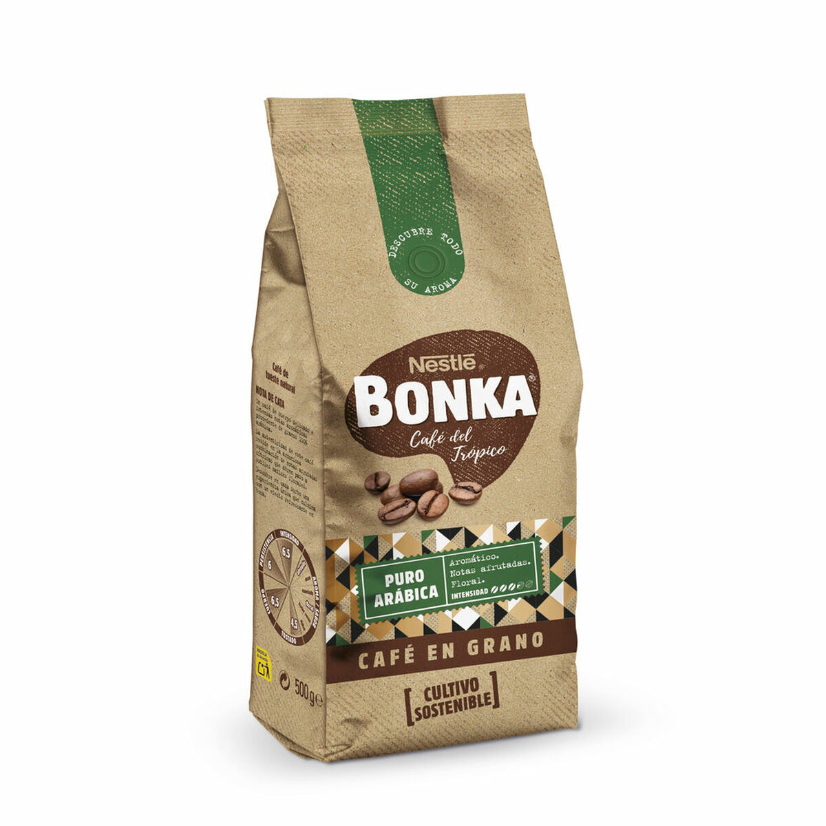 Кофе в зернах Bonka ARABICA 500g-2