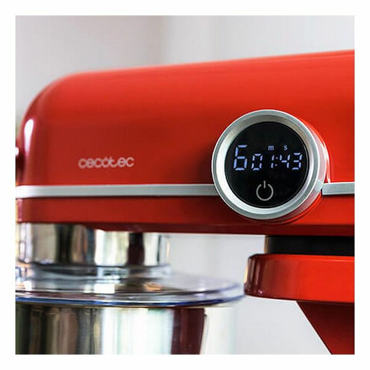 Миксер-тестомес Cecotec Twist&Fusion 4500 Luxury Red-3