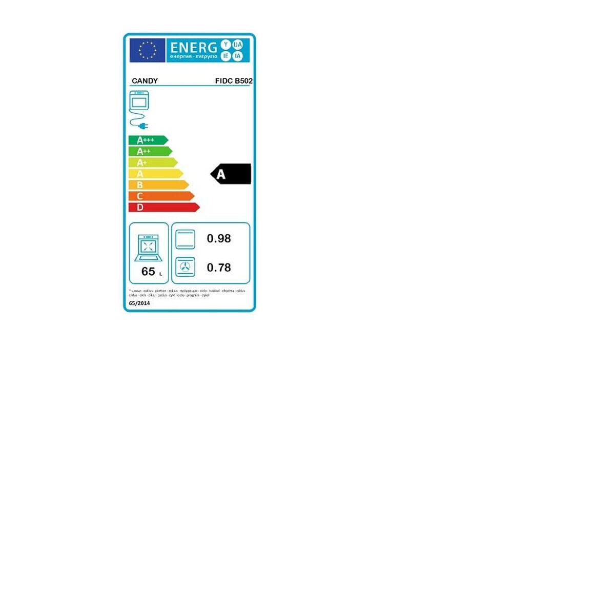 Şeker FIDCB502 65 L Fırın-2