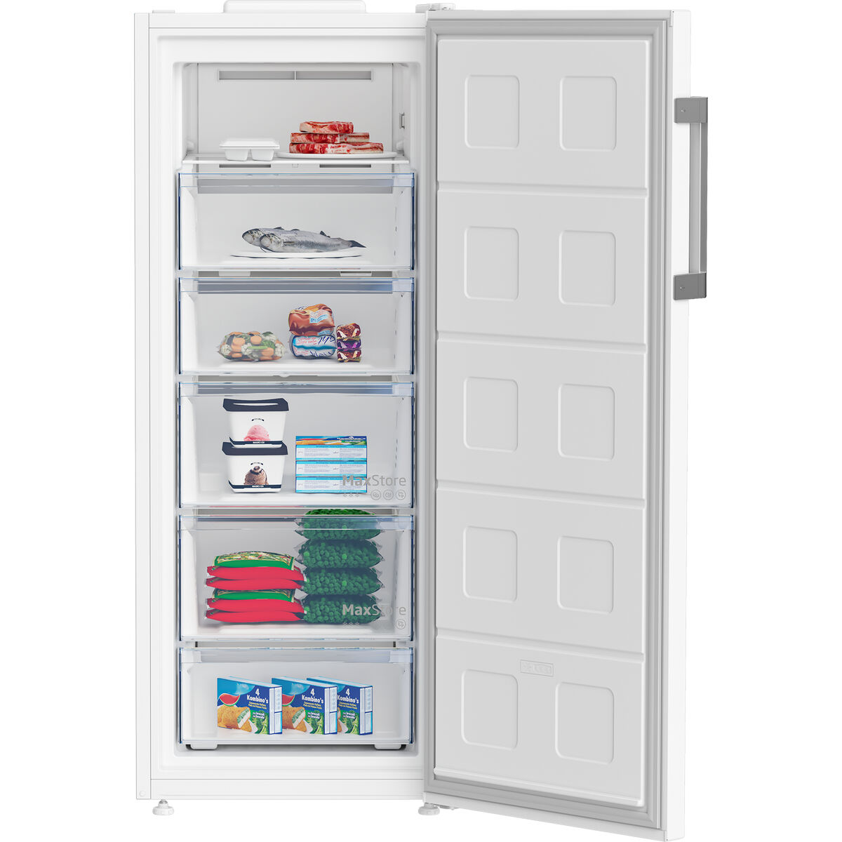 Морозильная Камера BEKO B3RFNE274W Белый 220 L-3