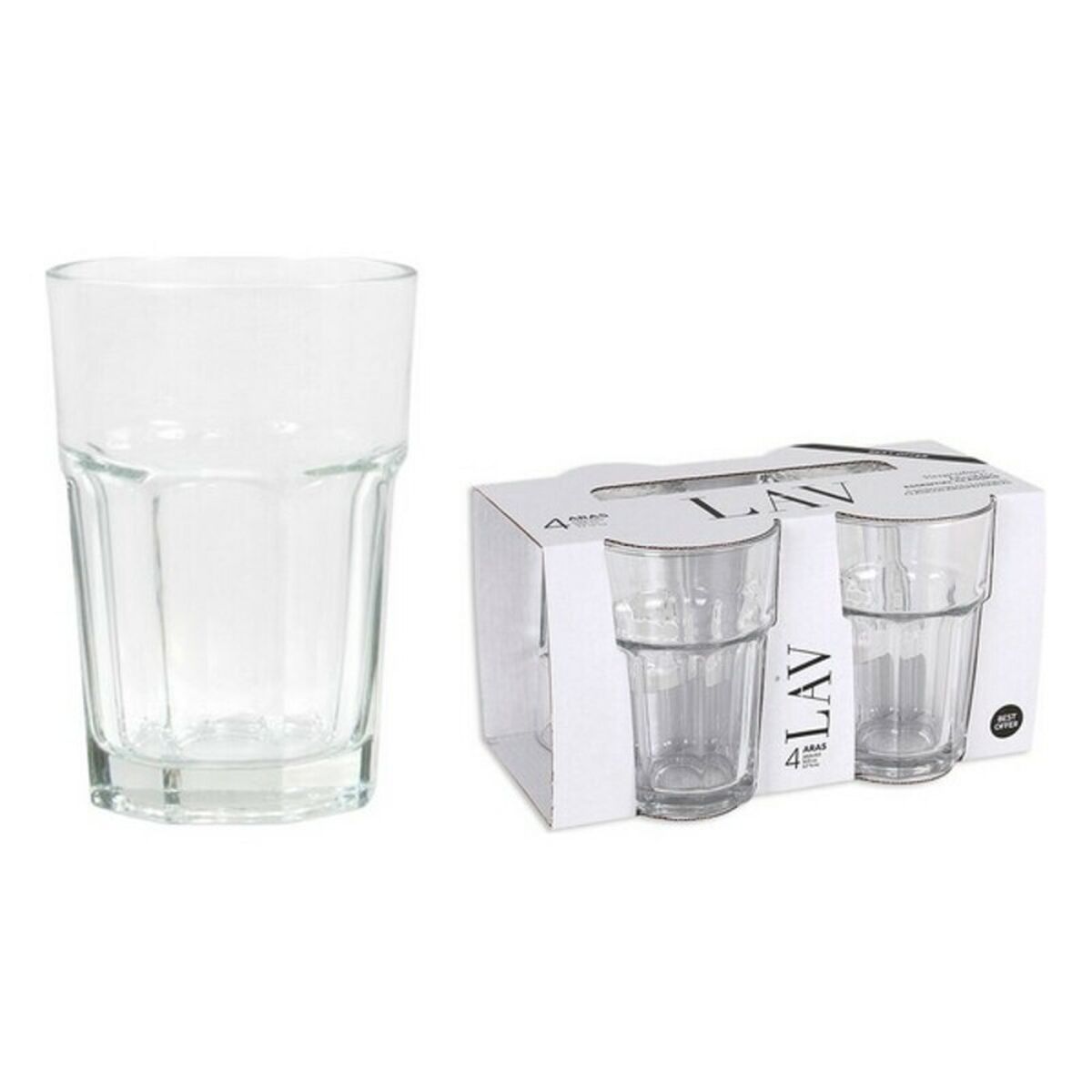 Набор стаканов LAV Aras 325 ml (4 штук)-2