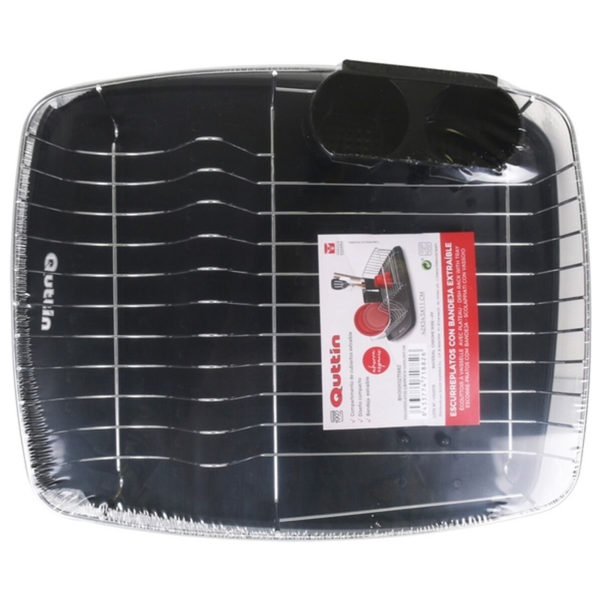 Сушилка для мойки Quttin 42 x 34 x 11 cm-2