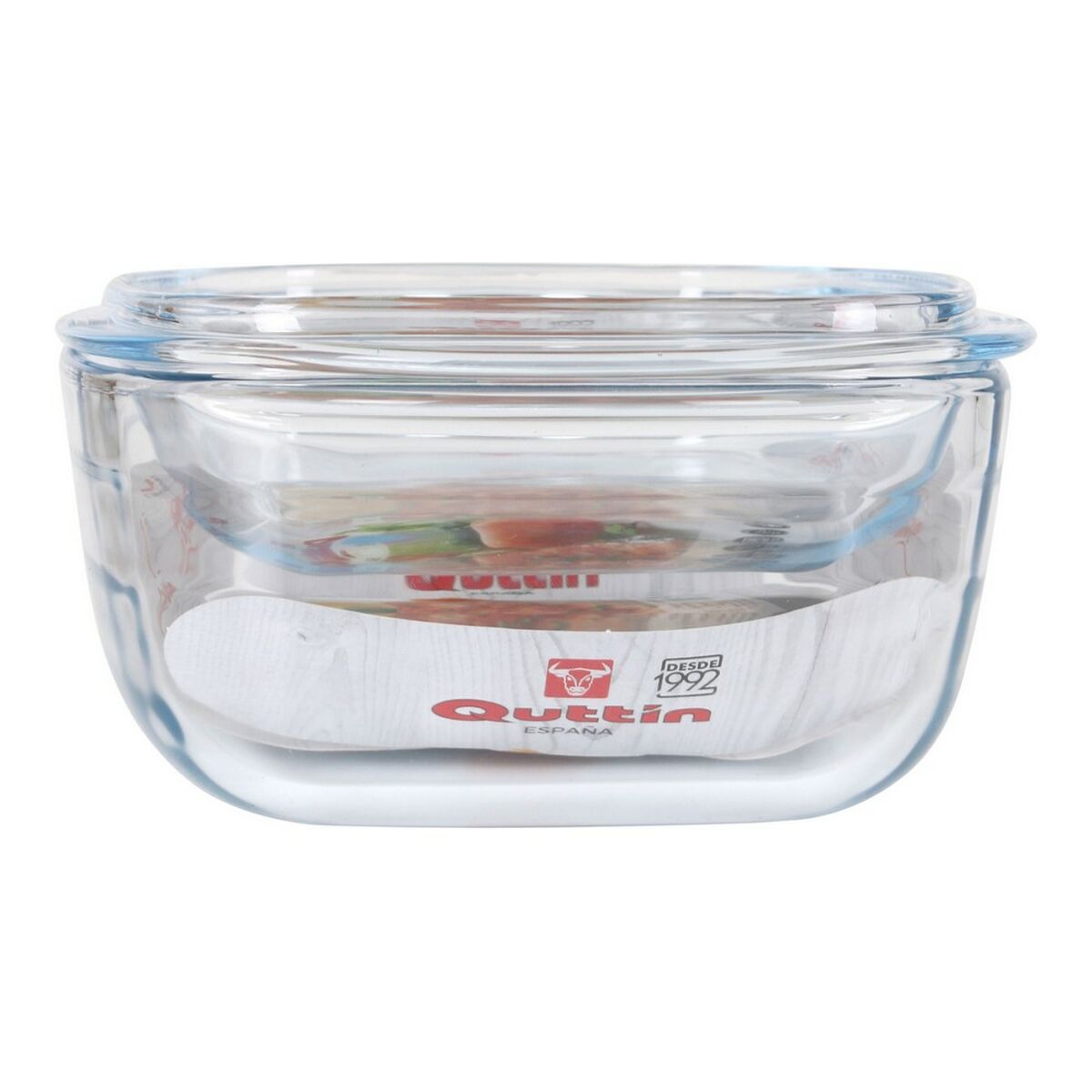 Кастрюля с крышкой Quttin Cтекло (3L + 1,5L)-4