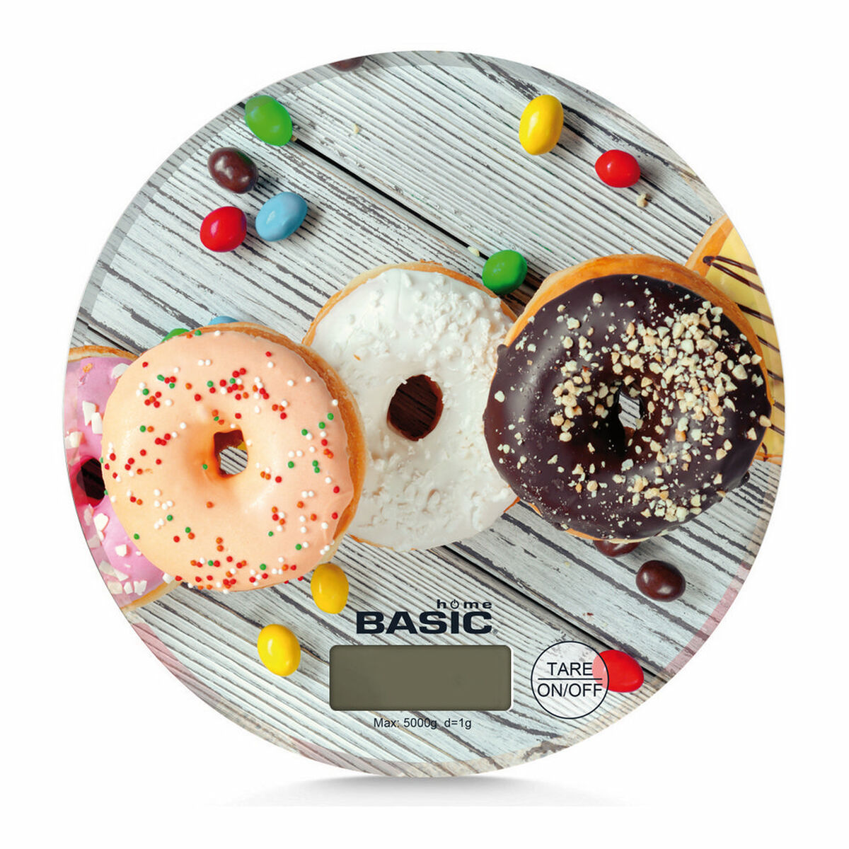 Кухонные весы Basic Home Цифровой LCD 5 kg (18,8 x 2,2 cm)-2