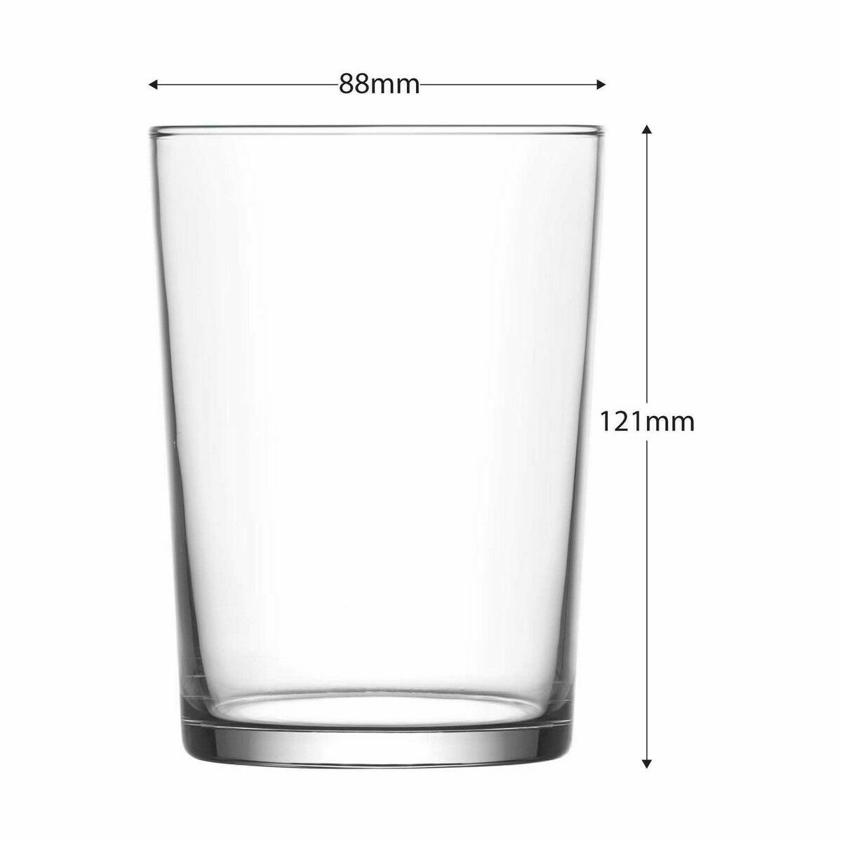 Набор стаканов Bodega 515 ml Ø 9 x 12 cm-2