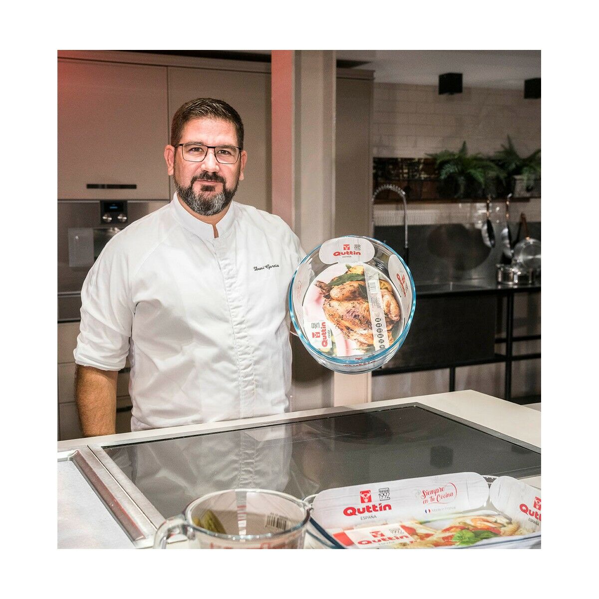 Поднос Quttin Quttin 30,1 x 20,9 x 6,3 cm Cтекло-2