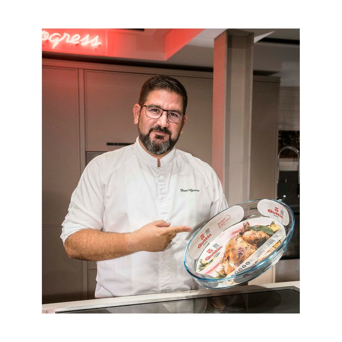 Поднос Quttin Quttin 30,1 x 20,9 x 6,3 cm Cтекло-3