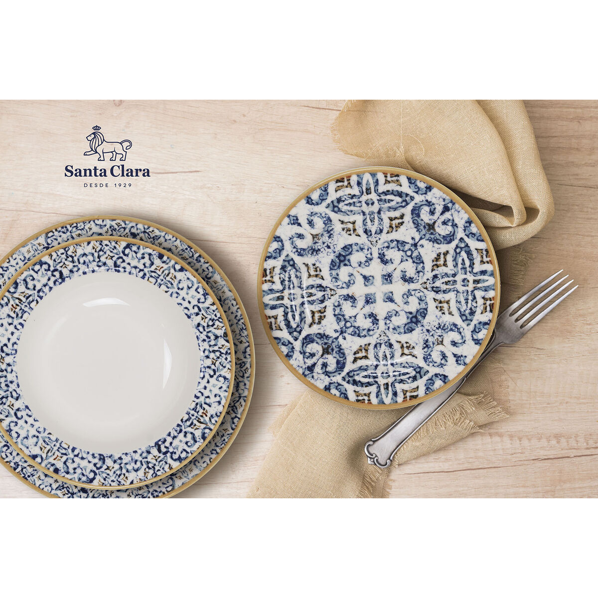 Santa Clara Villaboa Επιτραπέζια σκεύη 12 αντικείμενα-3