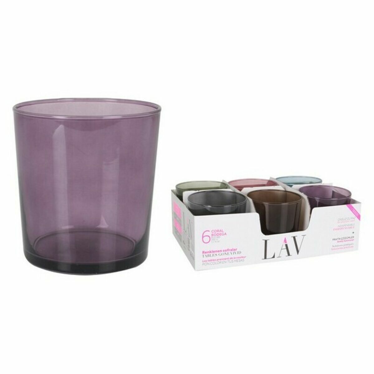 Бокал для пива LAV Pint 345 ml (48 штук) (345 cc)-2
