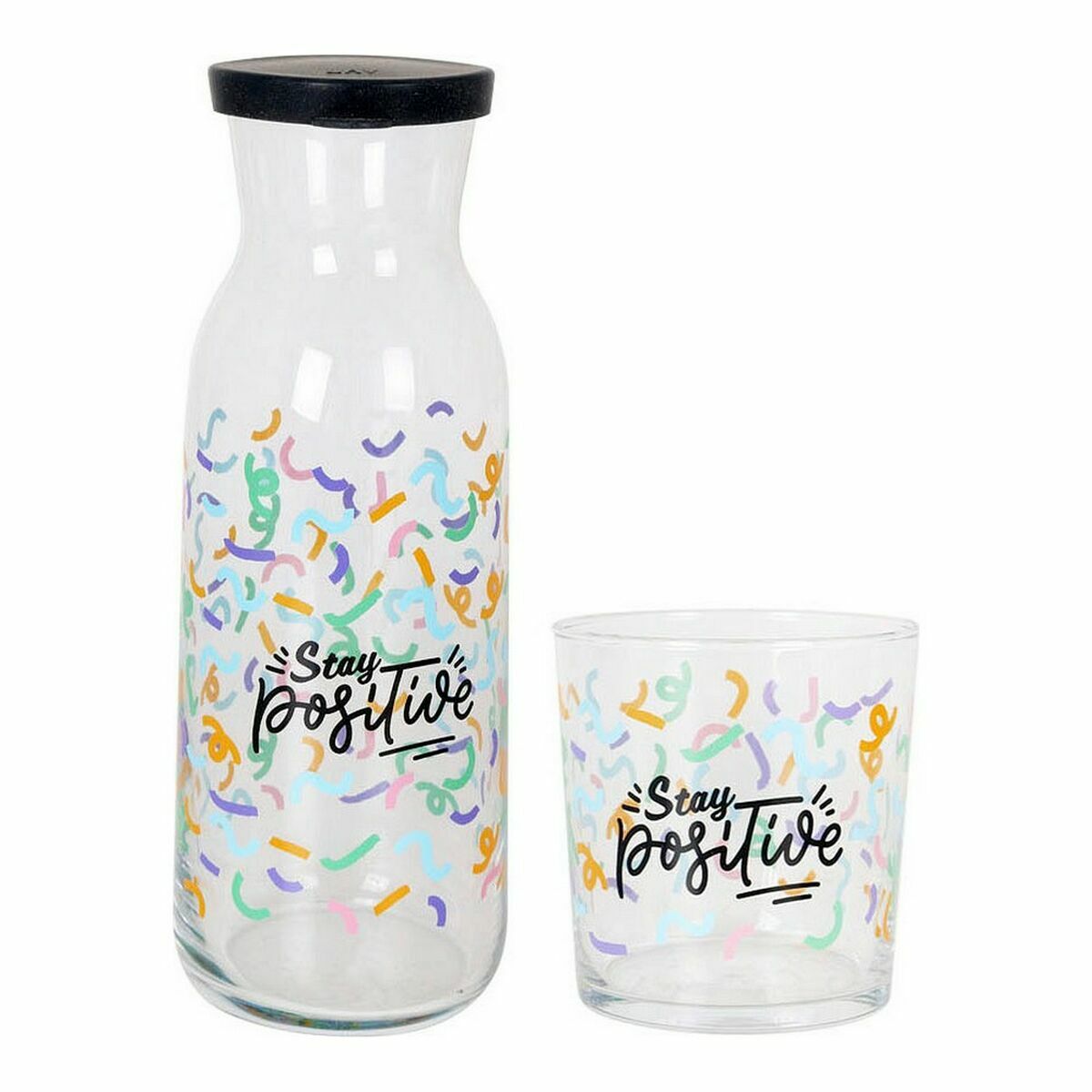 Набор стаканов LAV Positive бутылка Стеклянный 7 Предметы (4 штук) (7 pcs)-2