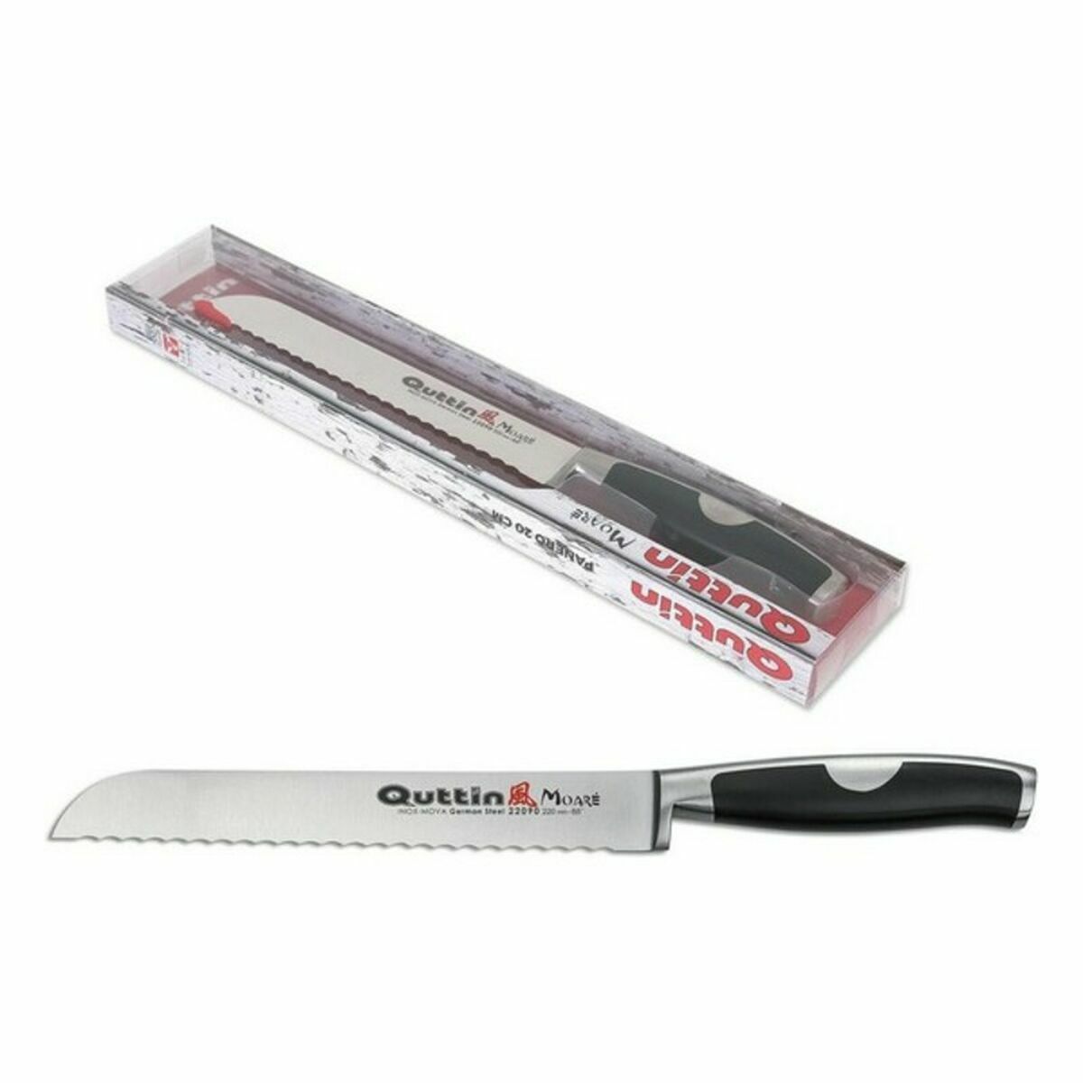 Нож для хлеба Quttin Moare (22 cm) 6 штук 3 mm-2