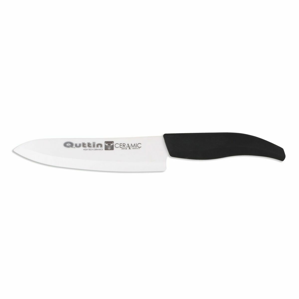 Поварской нож Quttin   Керамика Чёрный 15 cm 1,8 mm (24 штук)-2