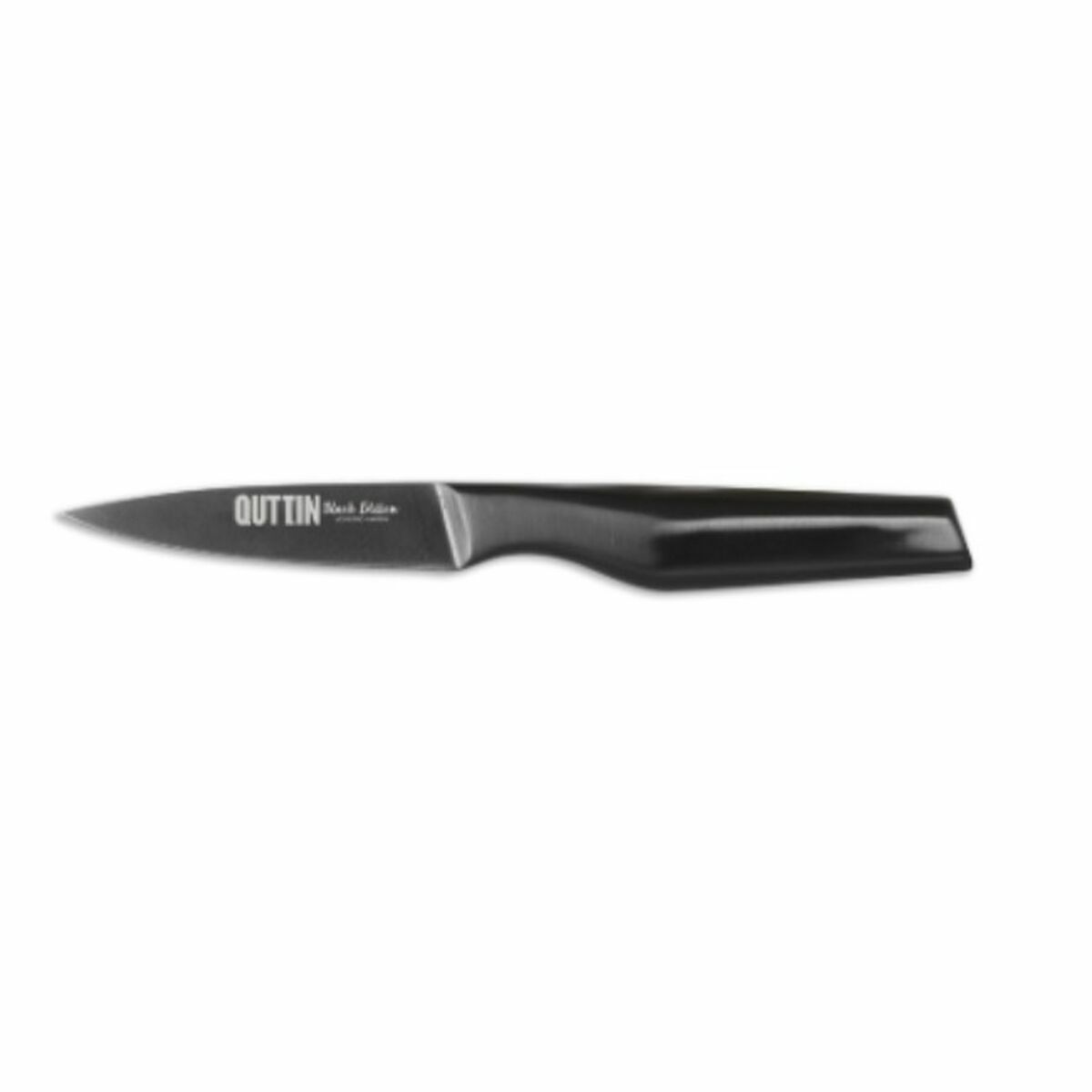 Нож для чистки Quttin Black Edition 10,5 cm 1,8 mm (12 штук)-2