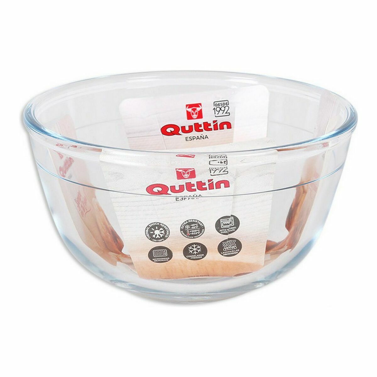 Миска Quttin Скло 820 ml ø 14,6 x 8,1 cm (12 штук)-2