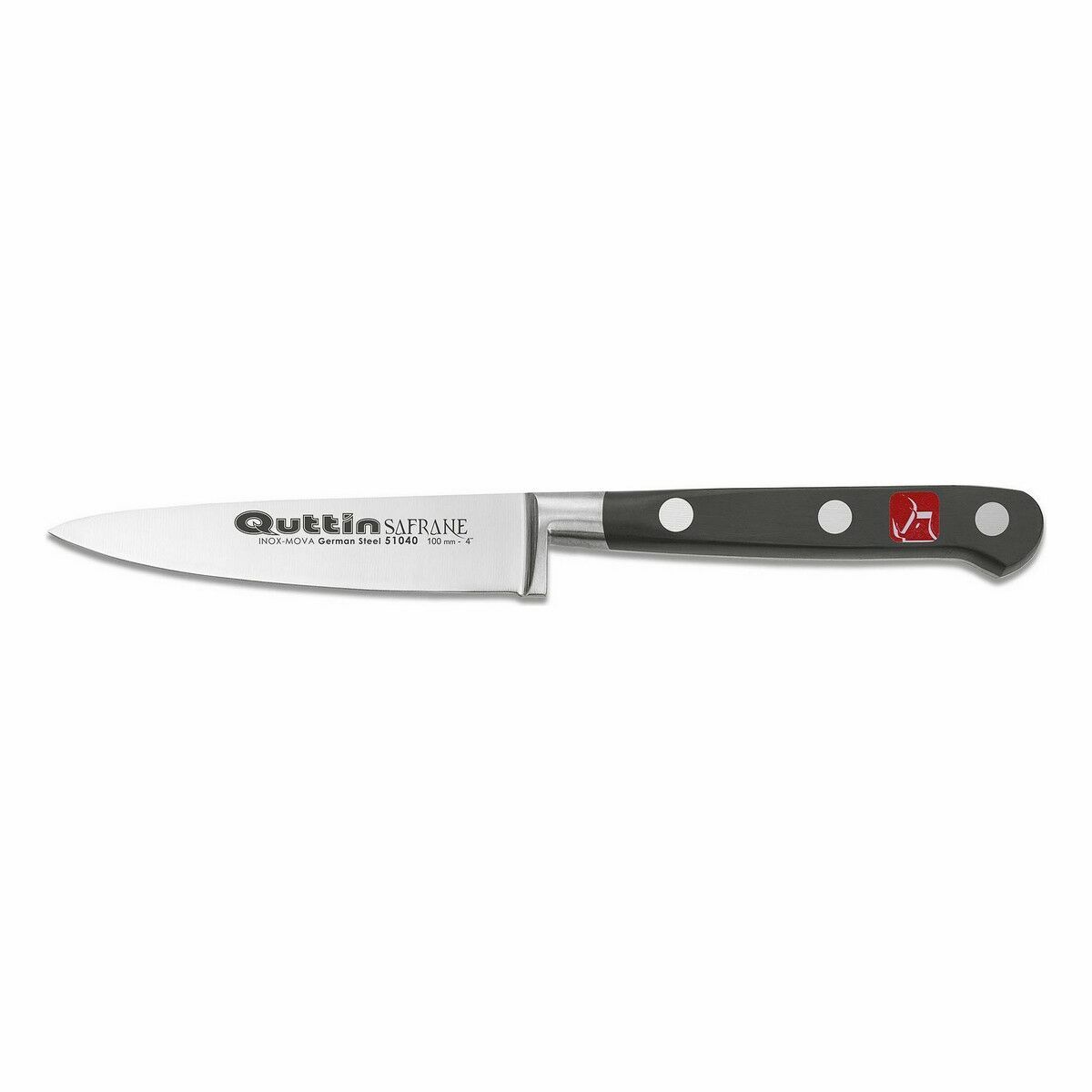 Нож для чистки Quttin Safrane 10 cm 10 x 2 x 2 cm 2 mm (6 штук)-2