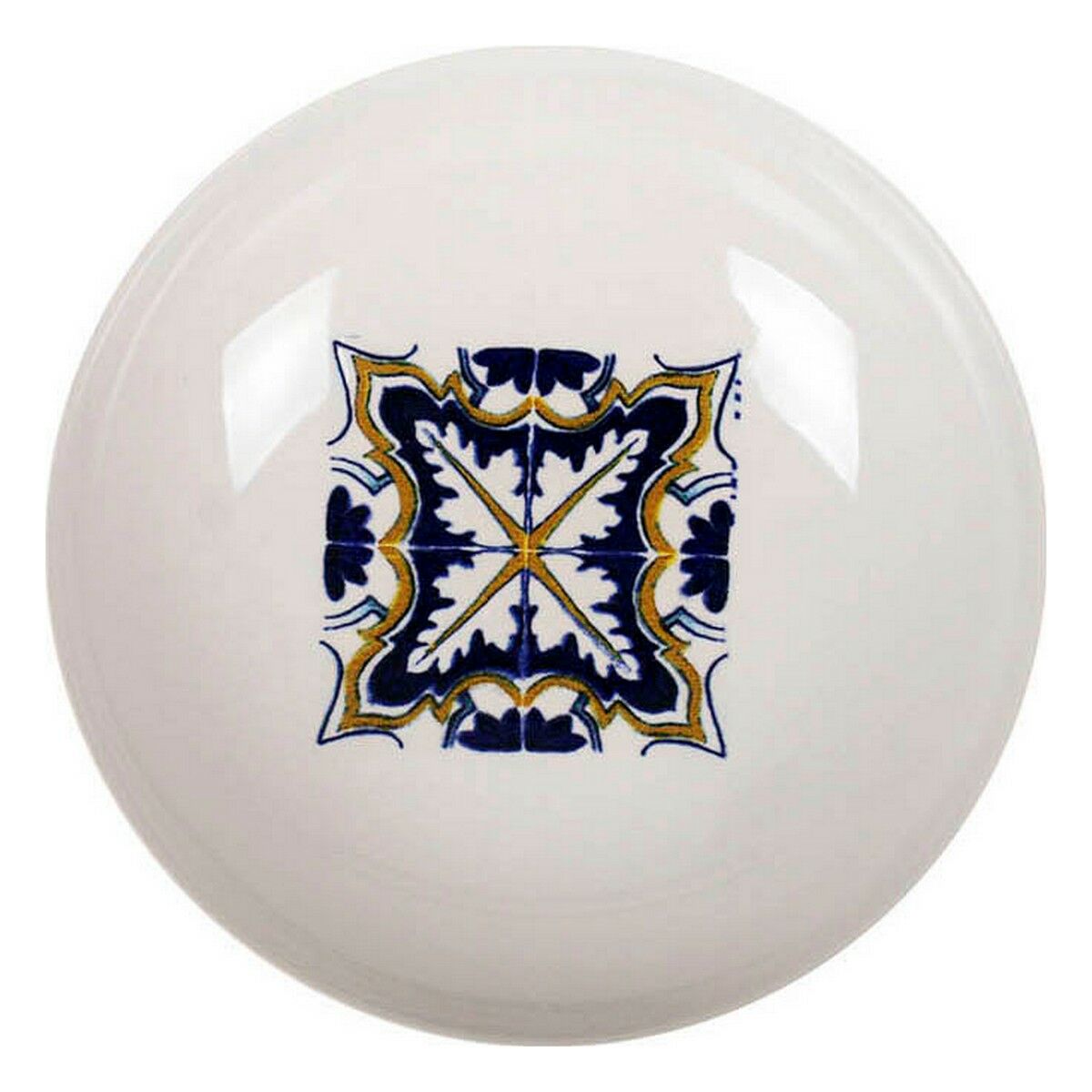 Piatto profondo La Mediterranea Luana Porcellana  21 cm (12 pezzi)-2