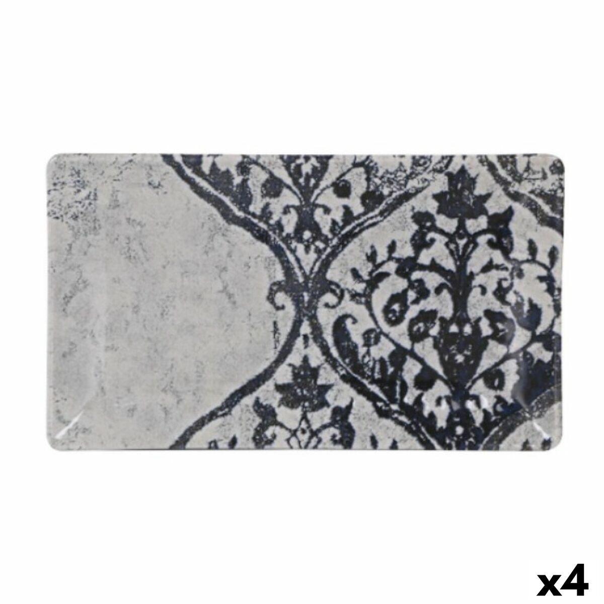 圣克拉拉荷鲁斯小吃碗25 x 15 x 2 cm 2物品(2件)(4件)
