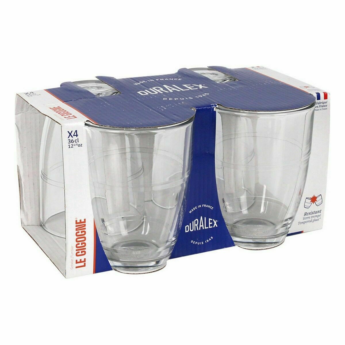 Набор стаканов Duralex Gigogne 4 Предметы 360 ml (8 штук)-2