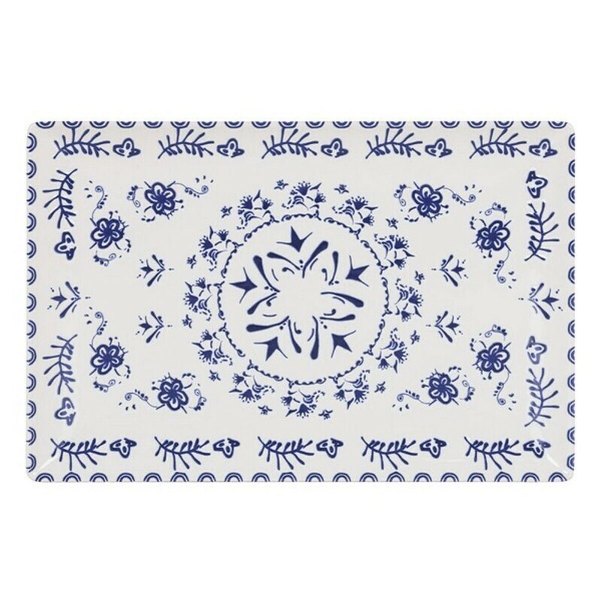 Терең тағам La Mediterránea Blur Тік бұрышты 30 x 20 x 2,5 см (6 дана) (30 x 20 см)-2