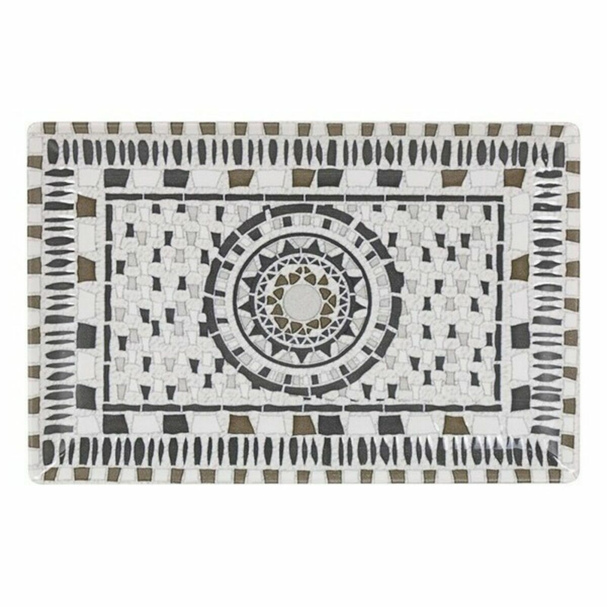 Терең тағам La Mediterránea Barroc Тікбұрышты 30 x 20 x 2,5 см (6 дана) (30 x 20 см)-2