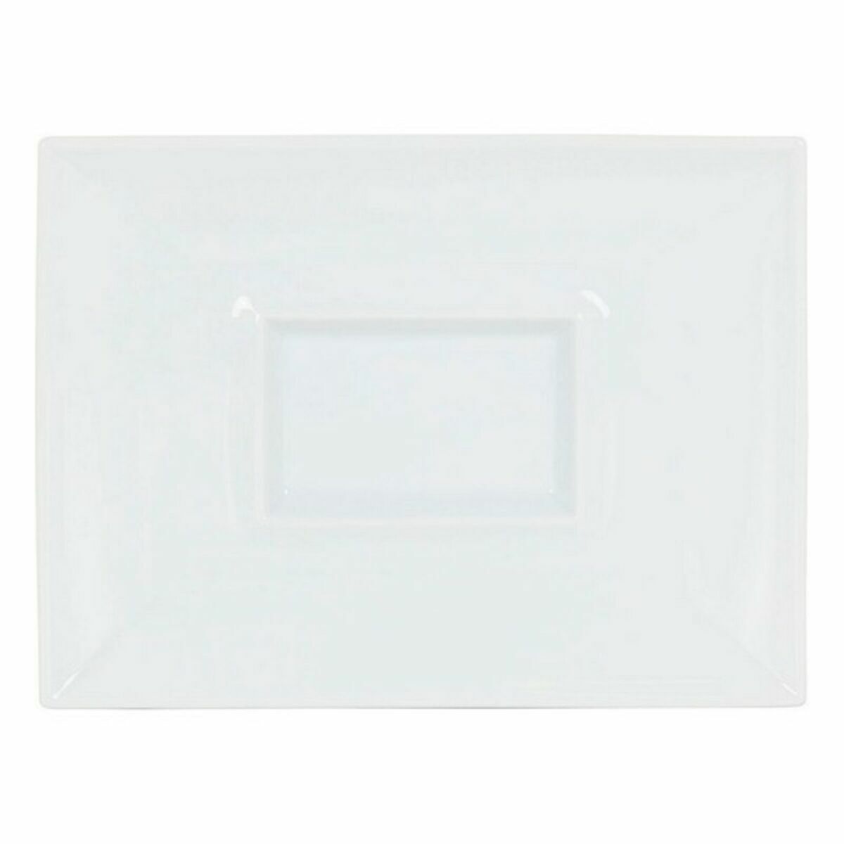 Тегіс тәрелке Inde Gourmet Фарфор Ақ 29,5 х 22 х 3 см (6 дана)-2