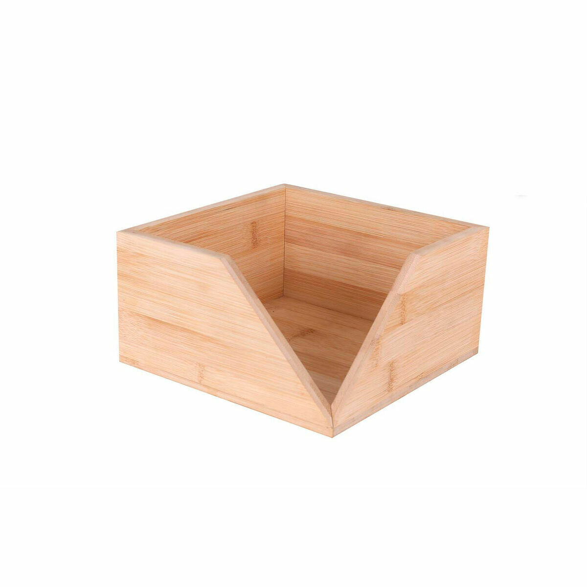 Viejo Valle Bamboo Napkin Box 18.5 x 18.5 x 10 cm (3 pieces)-2