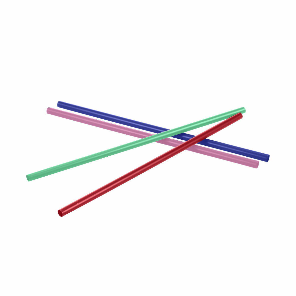 Gaýtadan ulanylýan saman Algon Köp reňkli plastmassa 36 bölek 22 sm 6 mm-3