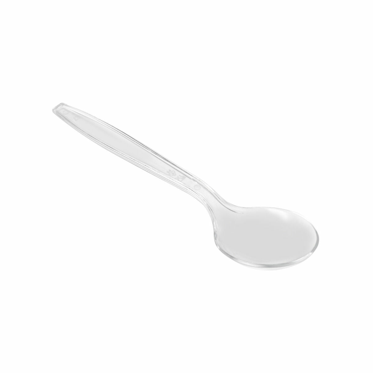 Набор ложек Algon Многоразовая Прозрачный 10 штук 16,6 cm-3