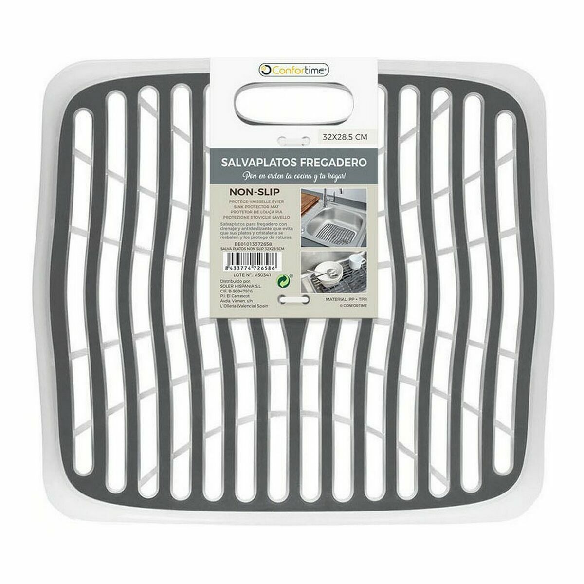 Гриль Confortime 32 x 29 x 1 cm (12 штук) (32 x 28,5 cm)-2