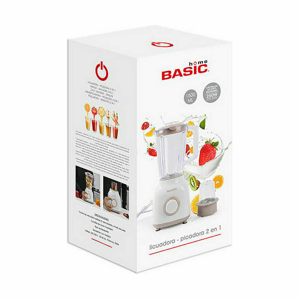 Блендер 2-в-1 Basic Home 1,5 L 250 W (2 штук)-3