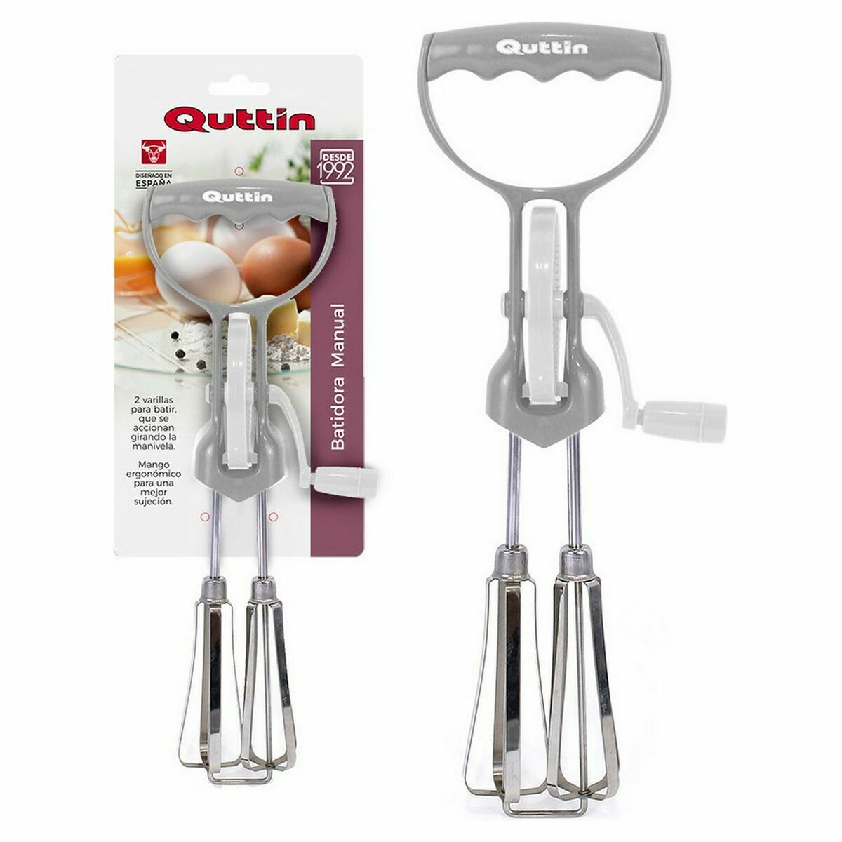 Manual mixer Quttin Instruction 31 x 10 cm (12 pieces)-2