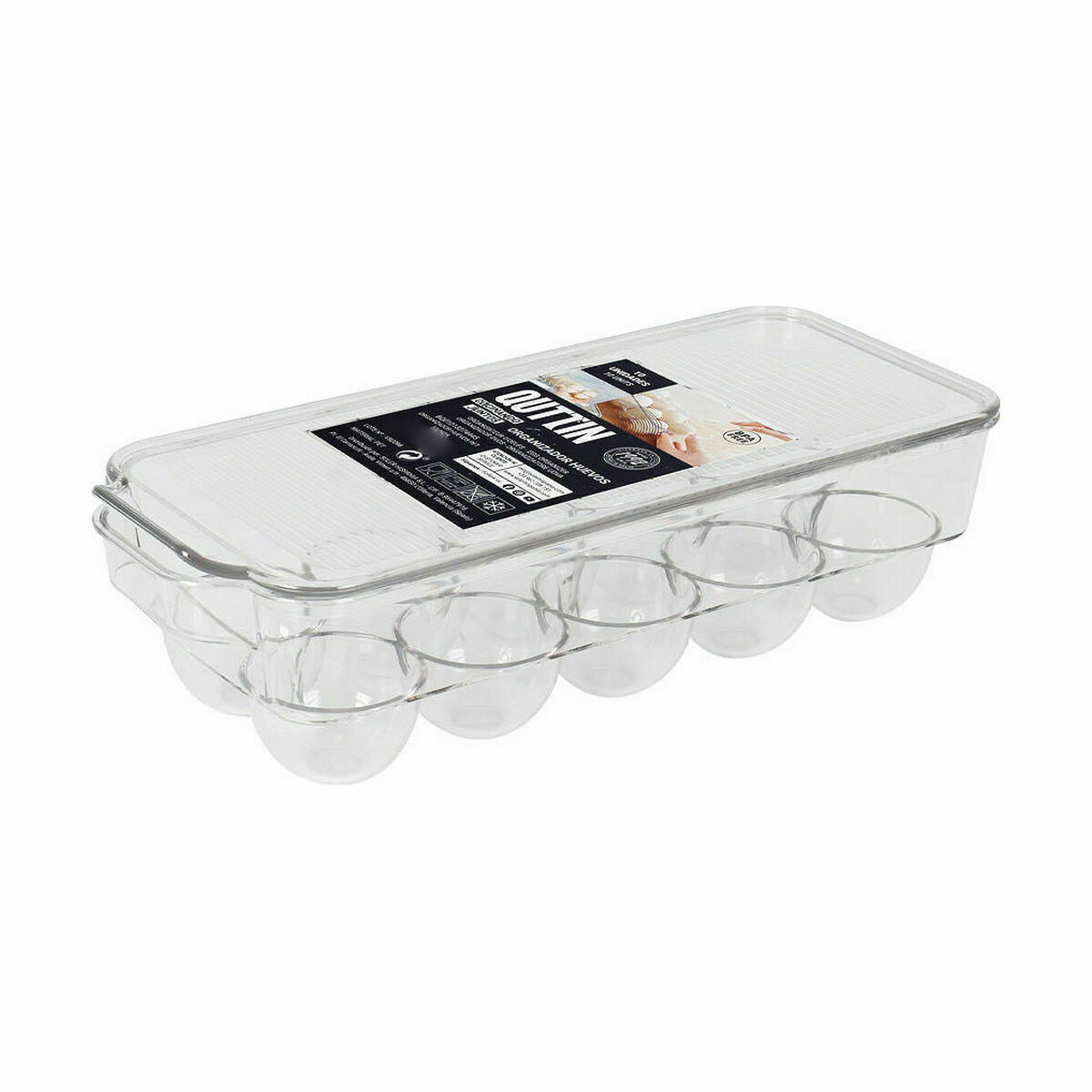 Quttin 10 Egg Cup 27.8 x 11.6 x 8.2 cm (12 pieces)-2
