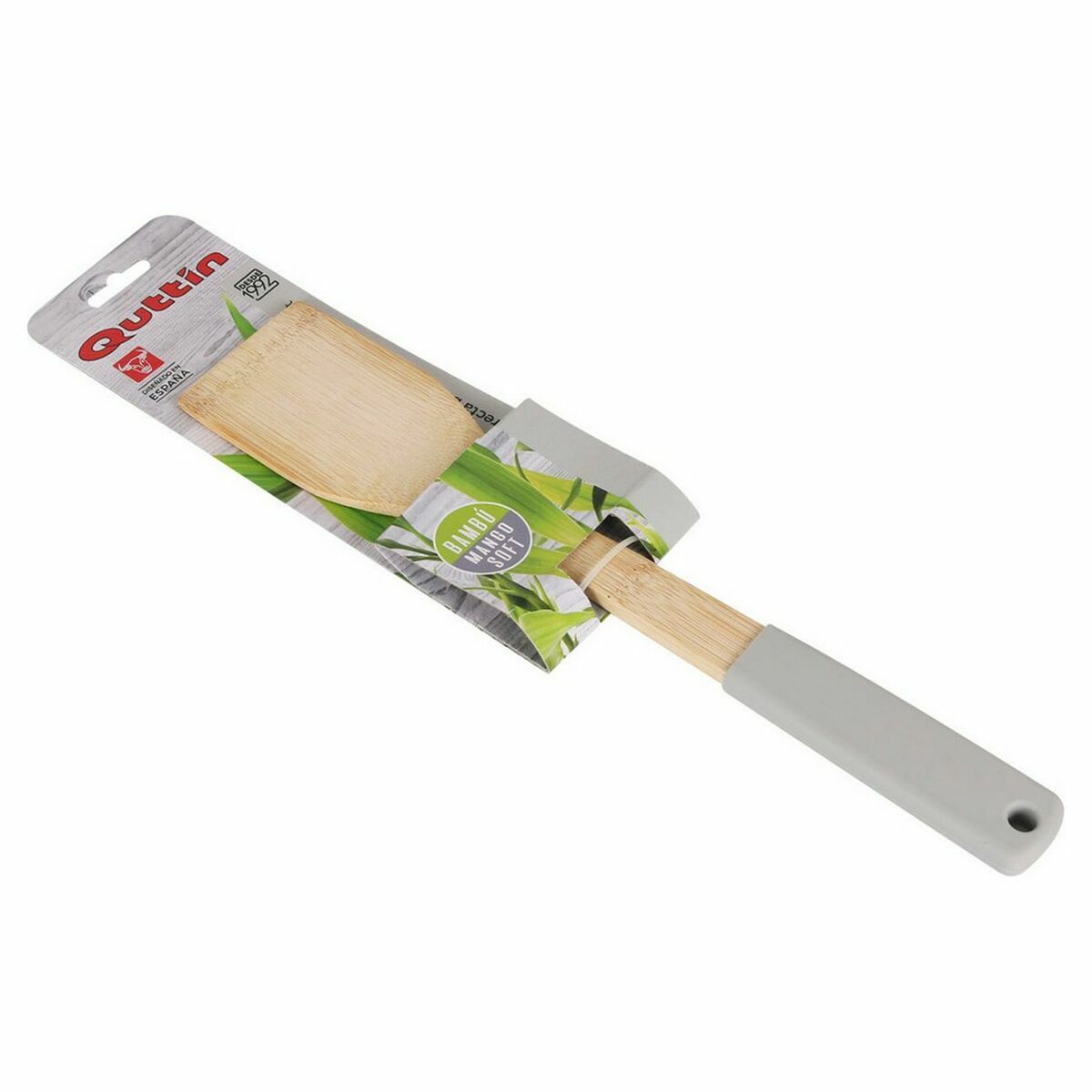 Quttin Soft Straight Bamboo Spatula 30 x 6 cm (24 pieces) (30 cm)-2