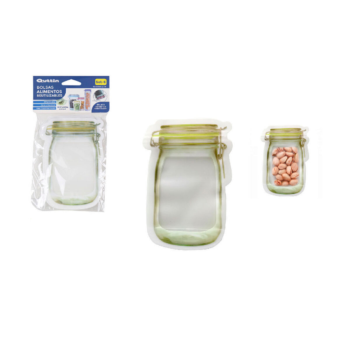 Судок Quttin 10,5 x 15 x 5,4 cm (36 штук)-2