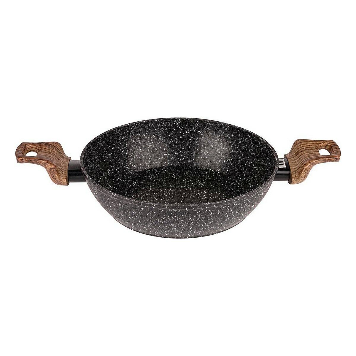 Pan Quttin Ecological Black Forged Aluminum 28.5 x 44.5 cm (4 pieces)-2