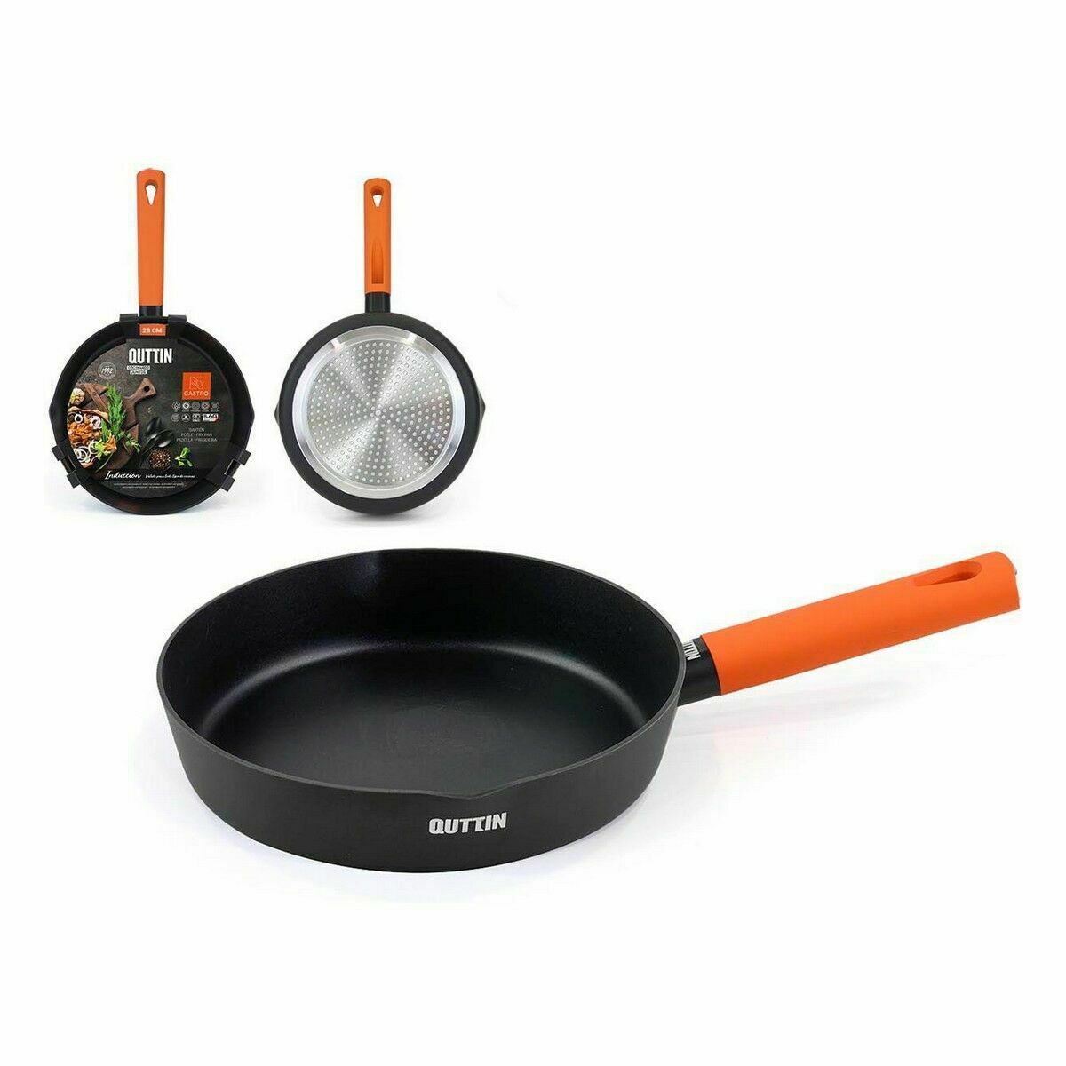 Pan Quttin Gastro Black Orange 47 x 29.5 x 5.8 cm (6 pieces)-3