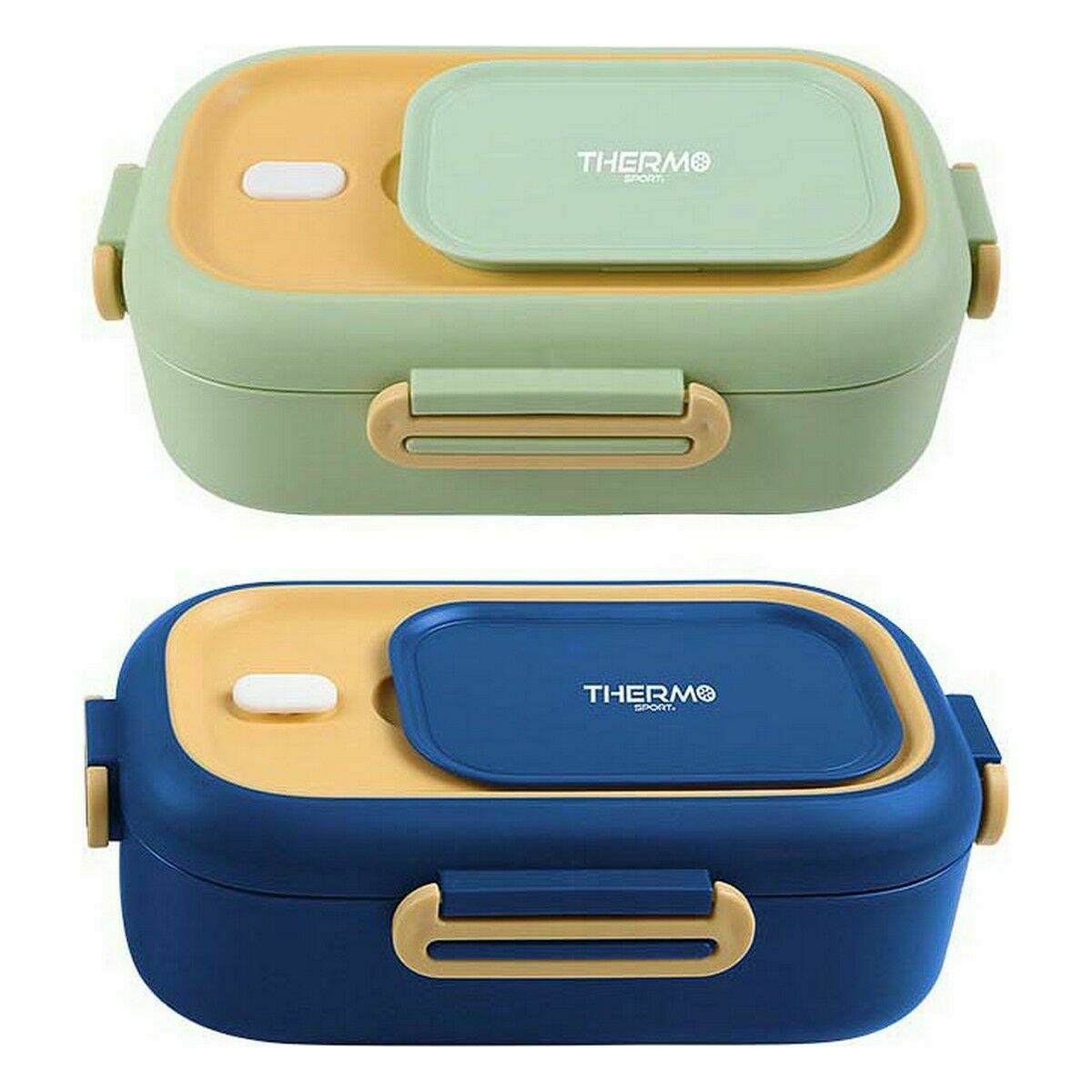 Герметичная коробочка для завтрака ThermoSport тепловой Сталь Пластик 550 ml 22 x 13 x 7 cm (6 штук)-3