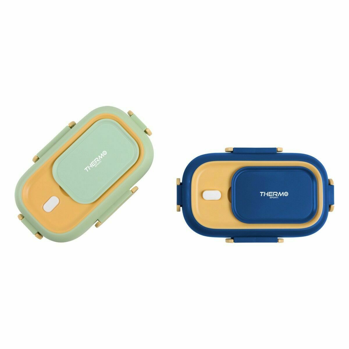 Герметичная коробочка для завтрака ThermoSport тепловой Сталь Пластик 550 ml 22 x 13 x 7 cm (6 штук)-4