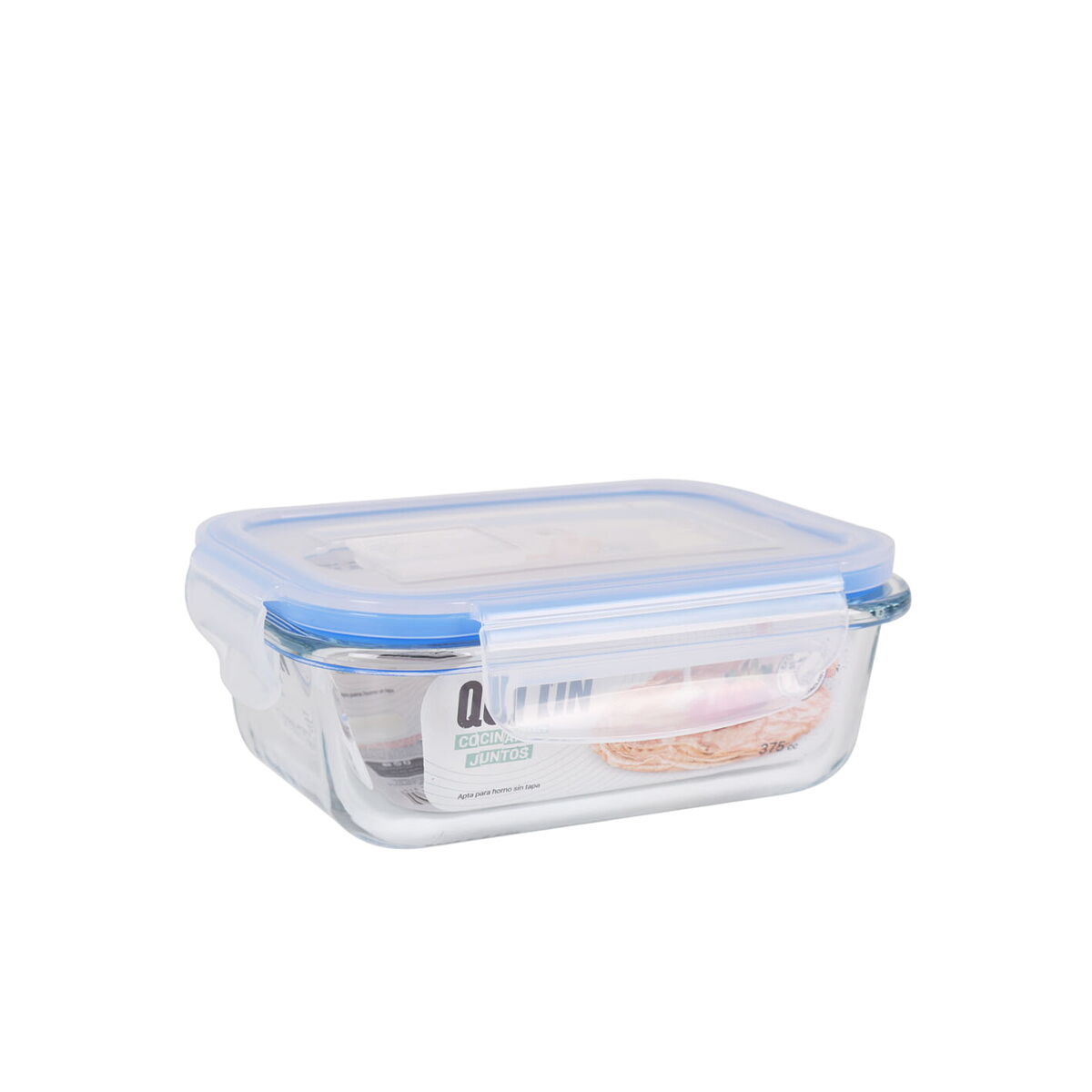 Sealed breakfast box Quttin Rectangular 375 ml (12 pieces)-3